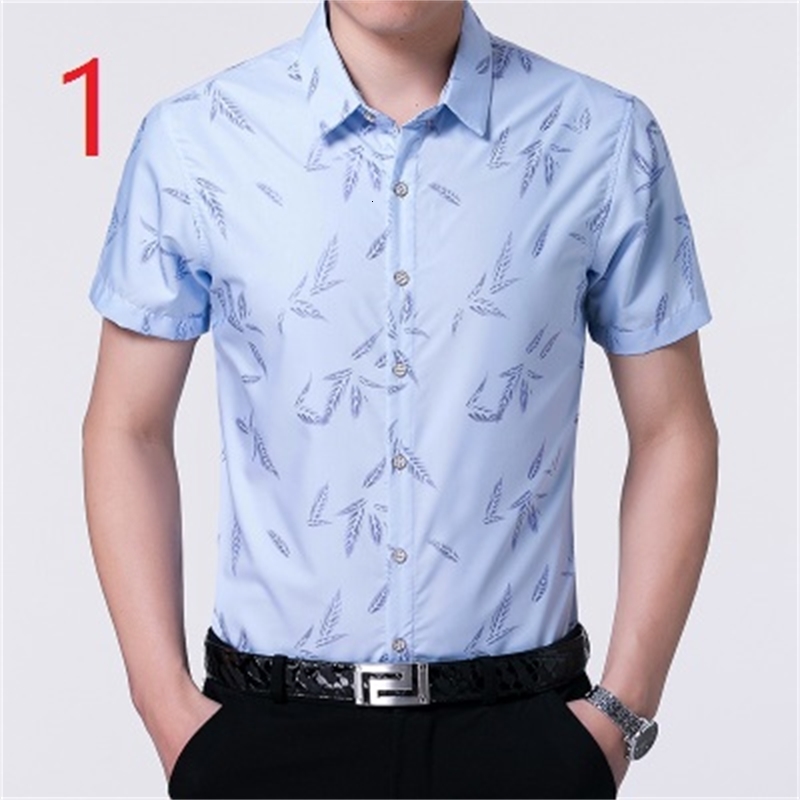2021 New Short-sleeved Men's Mercerized Cotton Casual Slim Trend Thin Section Summer Half-sleeved Shirt 67jm
2021 New Short-sleeved Men's Mercerized Cotton Casual Slim Trend Thin Section Summer Half-sleeved Shirt 67jm