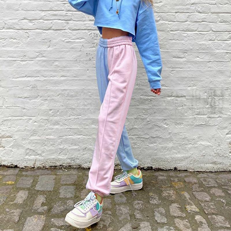 Women' Pants & Capris Women Fashion Contrast Color Streetwear 2021 High Waist Loose Jogger Pant Female Casual Sportswear Sweet Trousers, Multi
Women' Pants & Capris Women Fashion Contrast Color Streetwear 2021 High Waist Loose Jogger Pant Female Casual Sportswear Sweet Trousers, Multi