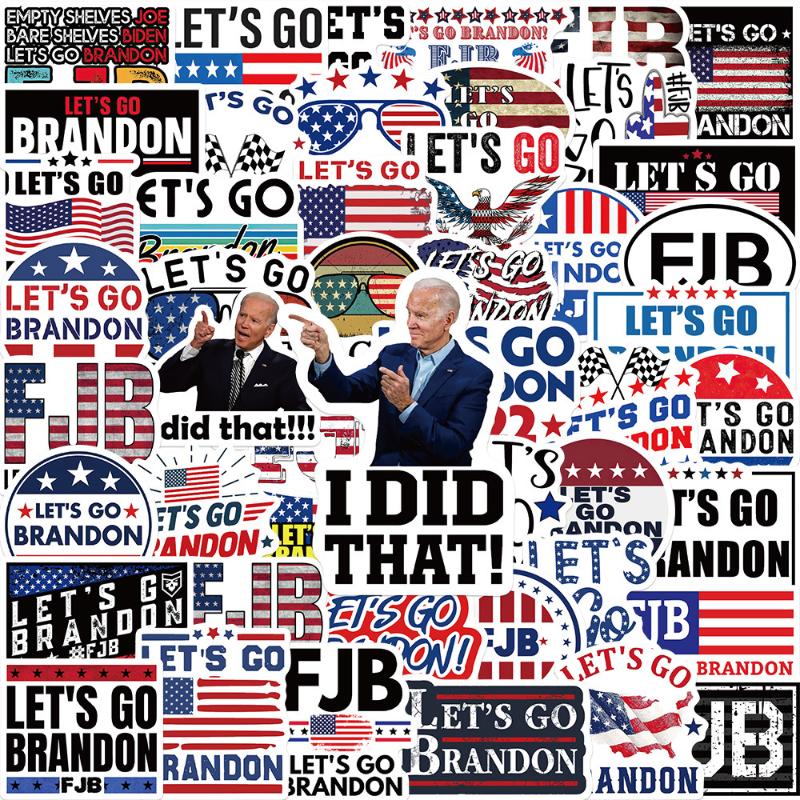 Gift Wrap 50pcs Let's Go Brando Biden Stickers PVC Waterproof For Motorcycle Car Cup Hand Account Scrapbooking Decorative
Gift Wrap 50pcs Let's Go Brando Biden Stickers PVC Waterproof For Motorcycle Car Cup Hand Account Scrapbooking Decorative