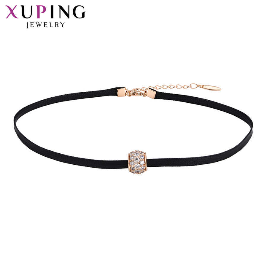 Xuping Synthetic Cubic Zirconia Short Paragraph Women Necklace Rose Gold Coloe Plated Jewelry Gifts 44264
Xuping Synthetic Cubic Zirconia Short Paragraph Women Necklace Rose Gold Coloe Plated Jewelry Gifts 44264