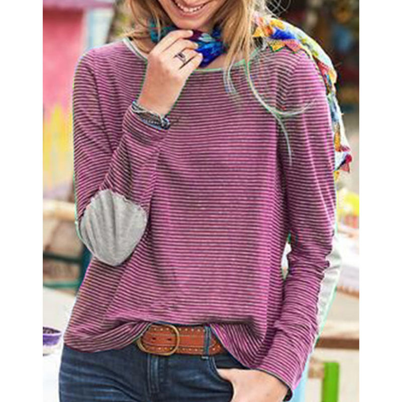 2021 New Women's Vintage Striped O-neck Casual Spring Oversized t Shirt Harajuku Shirts Tops Ladies Plus Size Long Sleeve Pullover 0pwu, Fuchsia
2021 New Women's Vintage Striped O-neck Casual Spring Oversized t Shirt Harajuku Shirts Tops Ladies Plus Size Long Sleeve Pullover 0pwu, Fuchsia