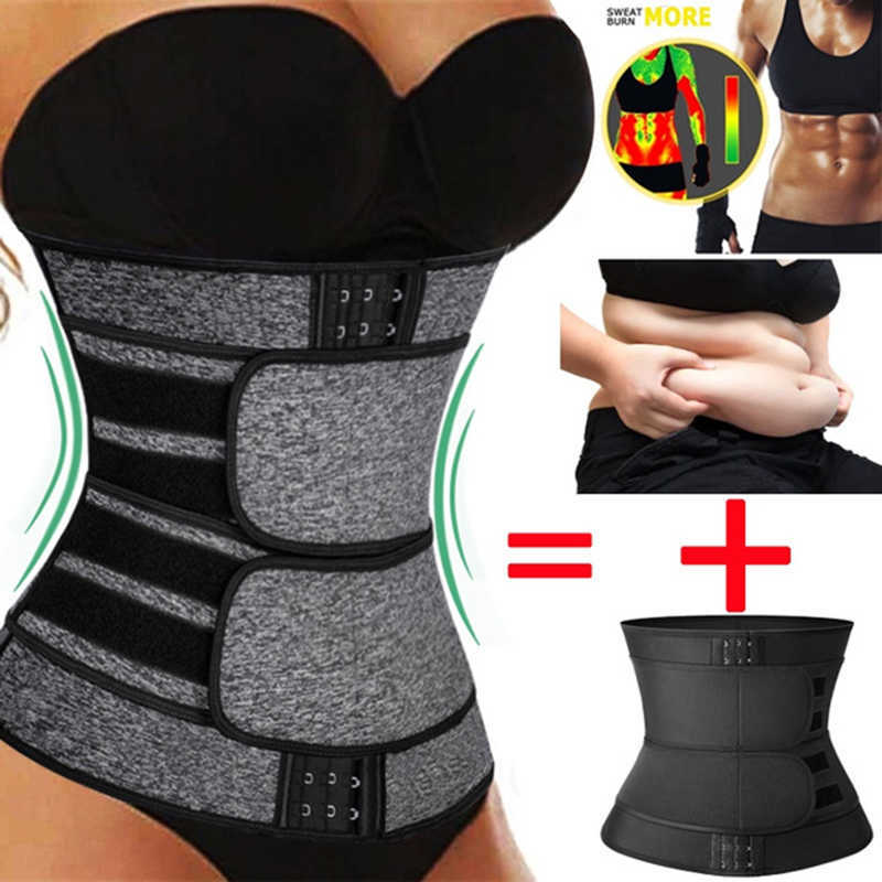 Sweat Trainer Corset Trimmer Belt for Women Weight Loss Neoprene Body Shaper Waist Cincher Slimming Shapewear, Gray-zip 2 belt
Sweat Trainer Corset Trimmer Belt for Women Weight Loss Neoprene Body Shaper Waist Cincher Slimming Shapewear, Gray-zip 2 belt