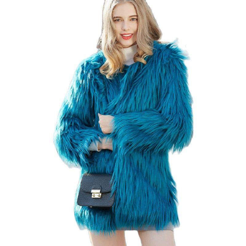 Women' Fur & Faux 2021 Fashion Women Clothes Imitation Mongolia Sheep Overcoat Coat, White
Women' Fur & Faux 2021 Fashion Women Clothes Imitation Mongolia Sheep Overcoat Coat, White
