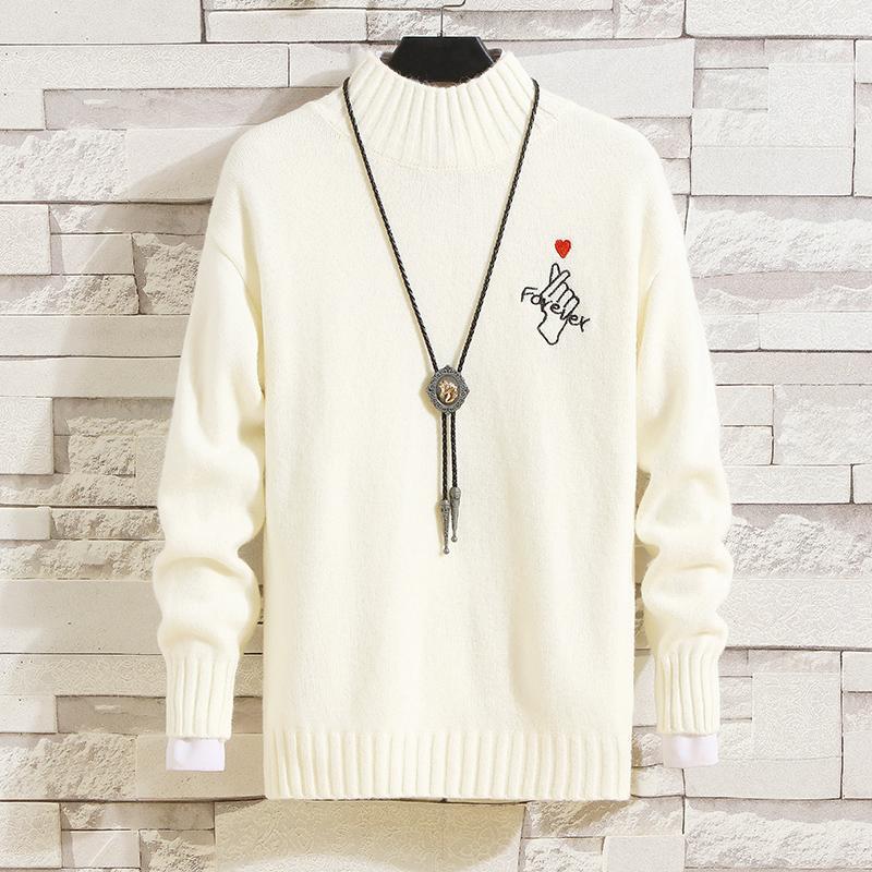 2019 New Autumn Winter Men's Christmas Sweater Turtleneck Casual Printed Male Sweaters Slim Fit Brand Knitted Mens Pullovers1, Black
2019 New Autumn Winter Men's Christmas Sweater Turtleneck Casual Printed Male Sweaters Slim Fit Brand Knitted Mens Pullovers1, Black