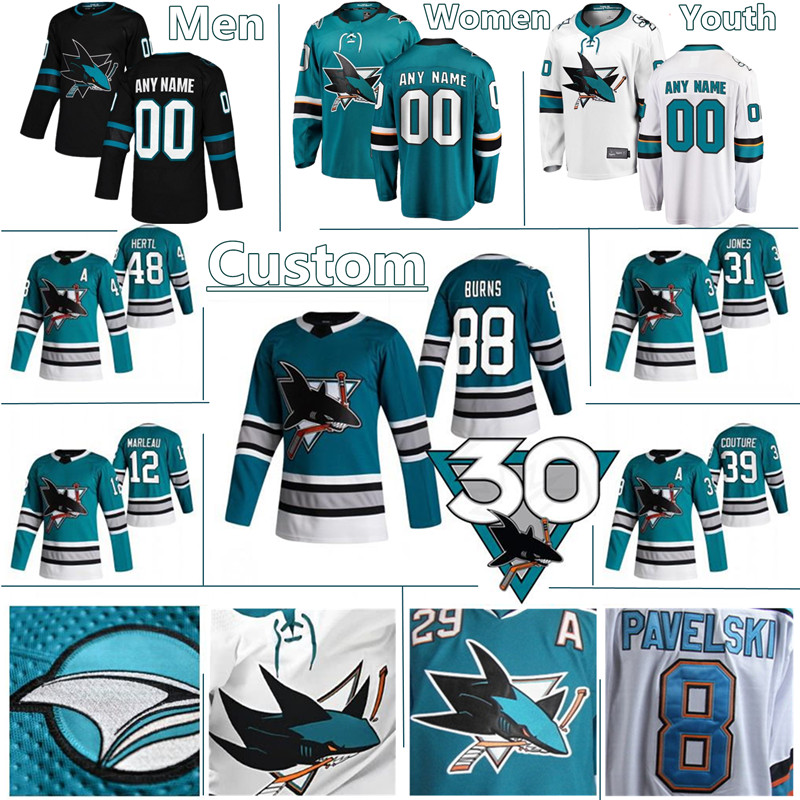 30th Anniversary San Jose Sharks 2021 Hockey Jerseys 88 Brent Burns Jersey Kane Timo Meier Logan Couture Joe Thornton Erik Karlsson Tomas Hertl Jonathan Dahlen, Youth jersey
30th Anniversary San Jose Sharks 2021 Hockey Jerseys 88 Brent Burns Jersey Kane Timo Meier Logan Couture Joe Thornton Erik Karlsson Tomas Hertl Jonathan Dahlen, Youth jersey