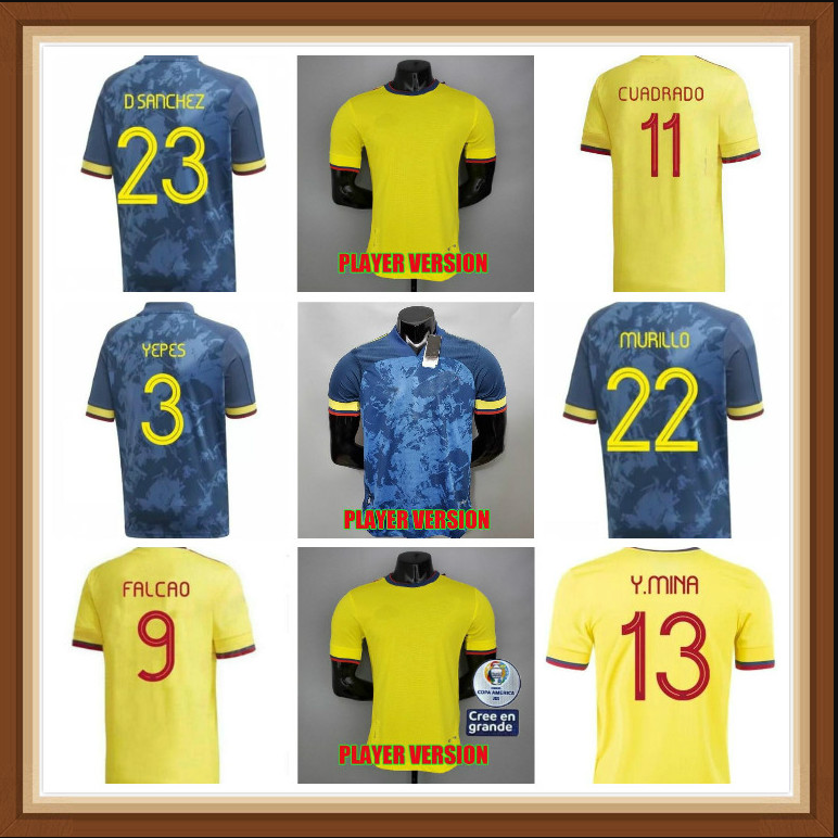 Player Version 2021 2022 Colombia soccer jerseys 21 22 Colombie Men Camiseta de futbol JAMES FALCAO CUADRAD VALDERRAMA Football Shirts 5486, Green
Player Version 2021 2022 Colombia soccer jerseys 21 22 Colombie Men Camiseta de futbol JAMES FALCAO CUADRAD VALDERRAMA Football Shirts 5486, Green