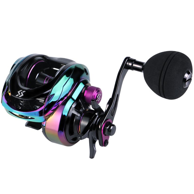 Baitcasting Reels Sougayilang Fishing Reel Dual Brake System 8.0:1 High Speed 8KG Max Drag CNC Extended Handle Knob
Baitcasting Reels Sougayilang Fishing Reel Dual Brake System 8.0:1 High Speed 8KG Max Drag CNC Extended Handle Knob