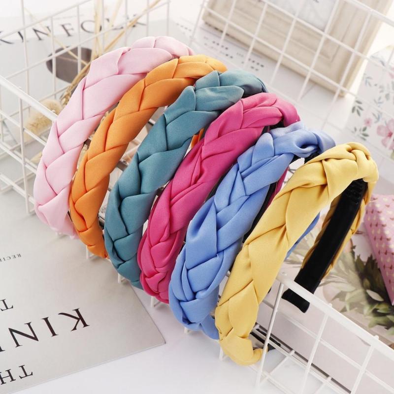 HanXi Women Hair Opaski Candy Color Hairbands Braided Headband Hair Hoop Fashion Bands Bezel Headdress
HanXi Women Hair Opaski Candy Color Hairbands Braided Headband Hair Hoop Fashion Bands Bezel Headdress