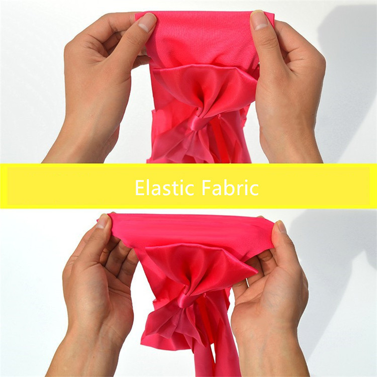 Versatile Party Supply - Multiple Color Choices Spandex Sash Chairs for Weddings & Celebrations