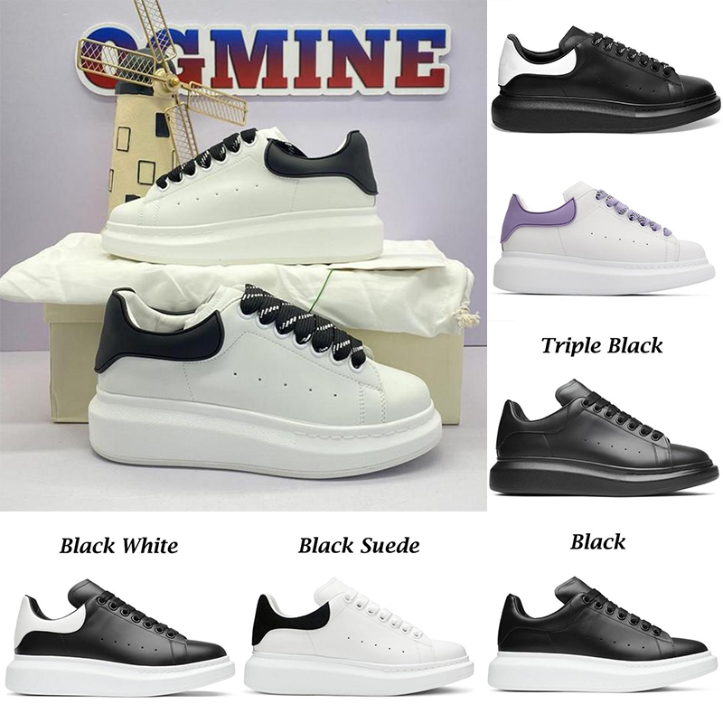 

with box top quality Running shoes designer men women womens Leather Lace Up white mens espadrilles oversized flats platform casual espadrille flat sneakers, Bubble bag