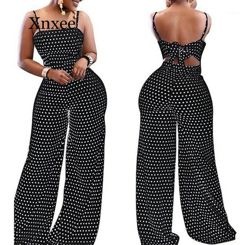 Women's Jumpsuits & Rompers Off Shoulder Dot Sleeveless Backless Playsuits Female Summer Clubwear Playsuit Bodycon Party Jumpsuit Long Pants, Black;white
Women's Jumpsuits & Rompers Off Shoulder Dot Sleeveless Backless Playsuits Female Summer Clubwear Playsuit Bodycon Party Jumpsuit Long Pants, Black;white