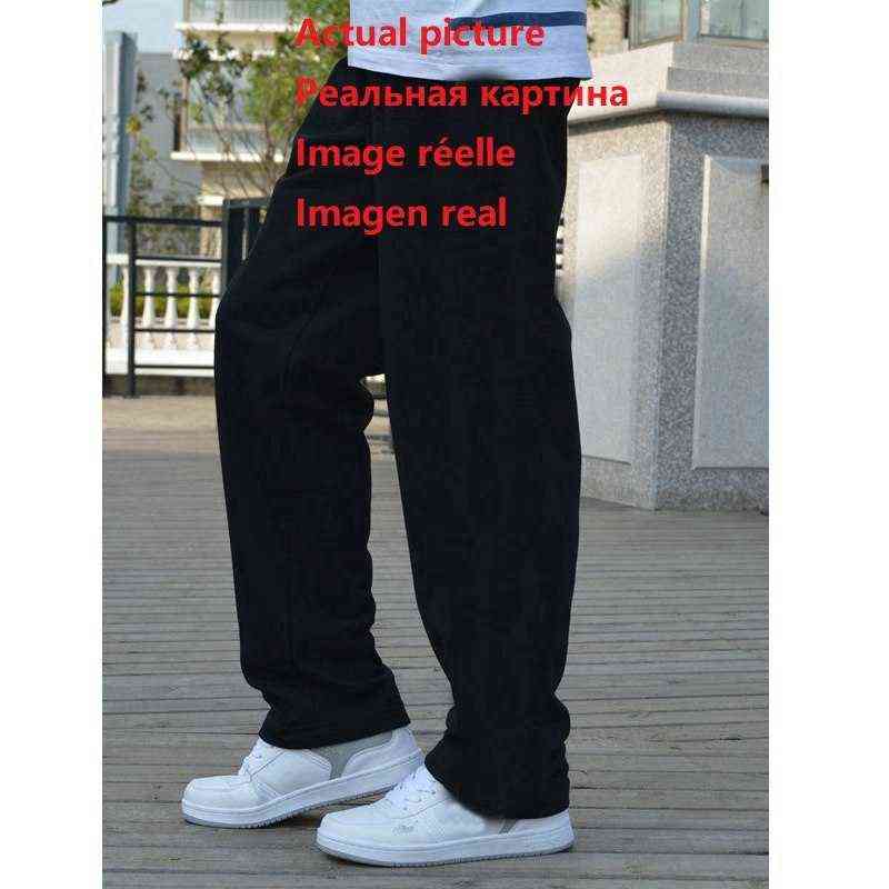 Size 7XL 140KG Men Simple Cotton Sports Pants autumn Black Elasticity Pants Casual Mens Home Pants Straight Trouser 211112