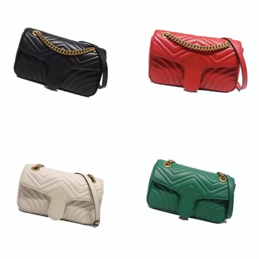 Marmont Shoulder Bags Women Chain Crossbody Bag Handbags New Designer Purse Female Leather Heart Style Message Bag 26CM, Velvet red
Marmont Shoulder Bags Women Chain Crossbody Bag Handbags New Designer Purse Female Leather Heart Style Message Bag 26CM, Velvet red