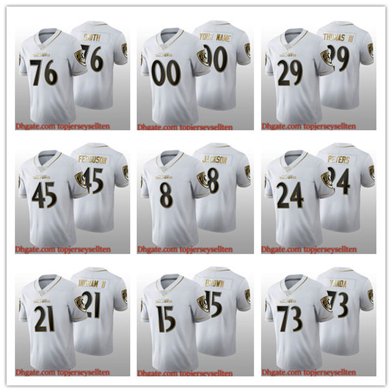 2021 BaltimoreRavensMEN WOMEN YOUTH 8 Lamar Jackson 81 Hayden Hurst 5 Joe Flacco Golden Edition football jersey
2021 BaltimoreRavensMEN WOMEN YOUTH 8 Lamar Jackson 81 Hayden Hurst 5 Joe Flacco Golden Edition football jersey