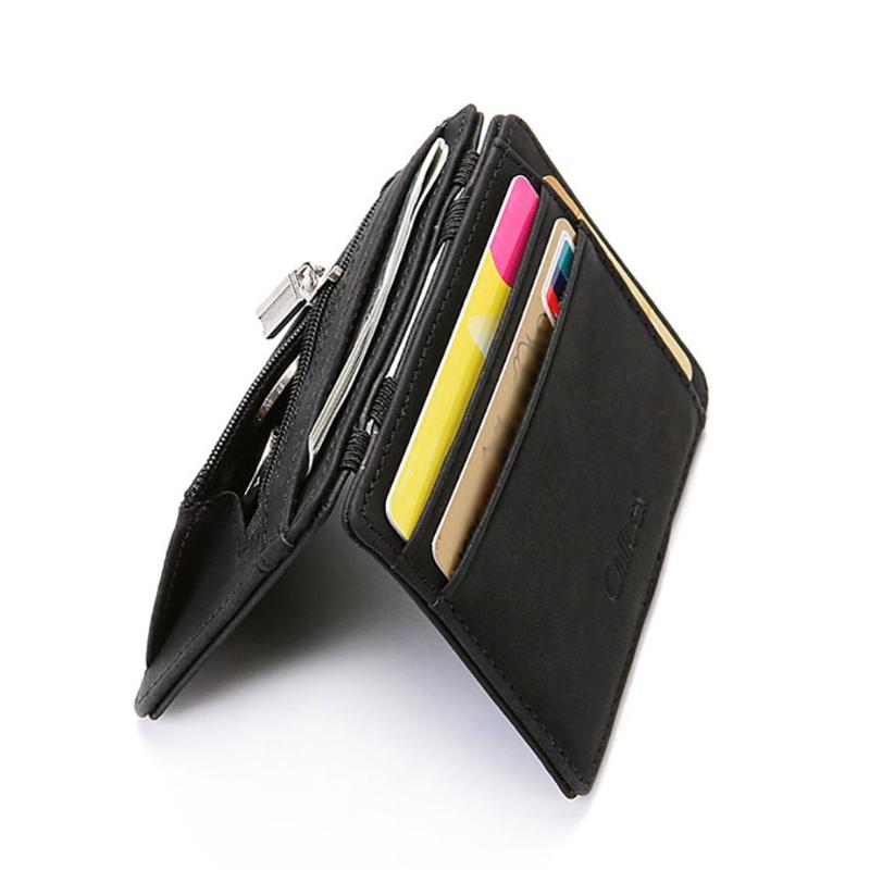 Card Holders 066F PU Leather Slim Pocket Wallet Magic Money Case Holder Coin Purse Organizer, Black
Card Holders 066F PU Leather Slim Pocket Wallet Magic Money Case Holder Coin Purse Organizer, Black