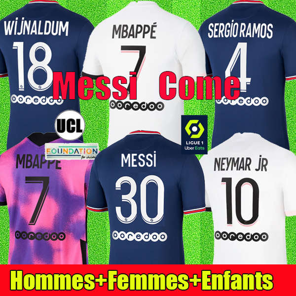 MESSI MBAPPE HAKIMI SERGIO RAMOS WIJNALDUM soccer jersey 21 22 psg Maillots football shirt 2021 2022 MARQUINHOS men + kids kit uniform enfants maillot de foot, Home
MESSI MBAPPE HAKIMI SERGIO RAMOS WIJNALDUM soccer jersey 21 22 psg Maillots football shirt 2021 2022 MARQUINHOS men + kids kit uniform enfants maillot de foot, Home