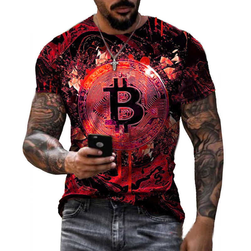 Bitcoin RevoluIon shir CRYPTO SHIRT - CURRENCY T-SHIRT Cool Casual pride men Unisex Fashion 210629