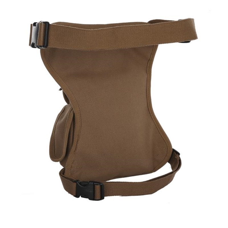 Arrival Men Canvas Drop Waist Bags Leg Pack Bag Men Belt Bicycle And Motorcycle Women Money Belt Pack Unisex Work Black Pack 210708