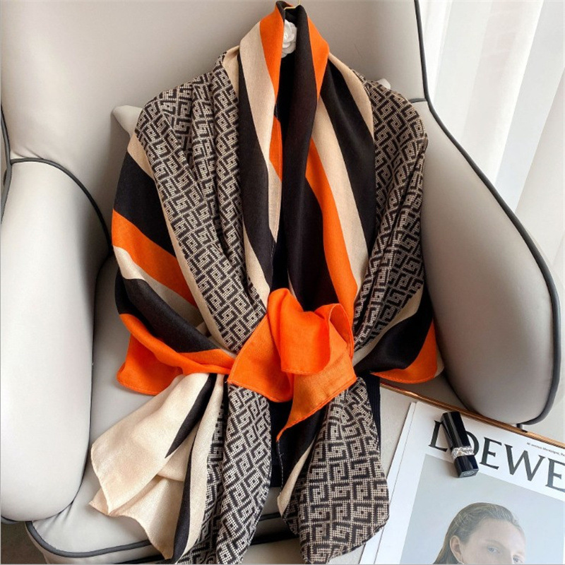 Shawls Womens Autumn and Winter New Korean Style Cotton Linen ScarfStyle Scarf Retro Alphabet Thin Cape Wholesale No. 3
Shawls Womens Autumn and Winter New Korean Style Cotton Linen ScarfStyle Scarf Retro Alphabet Thin Cape Wholesale No. 3