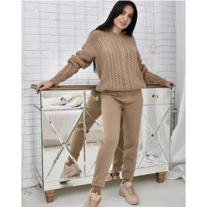Women's Two Piece Pants Autumn Winter Tracksuit Women Knitted Set Hoodie Top And Casual Sweater Womens Clothes Matching Outfits 2021, White
Women's Two Piece Pants Autumn Winter Tracksuit Women Knitted Set Hoodie Top And Casual Sweater Womens Clothes Matching Outfits 2021, White