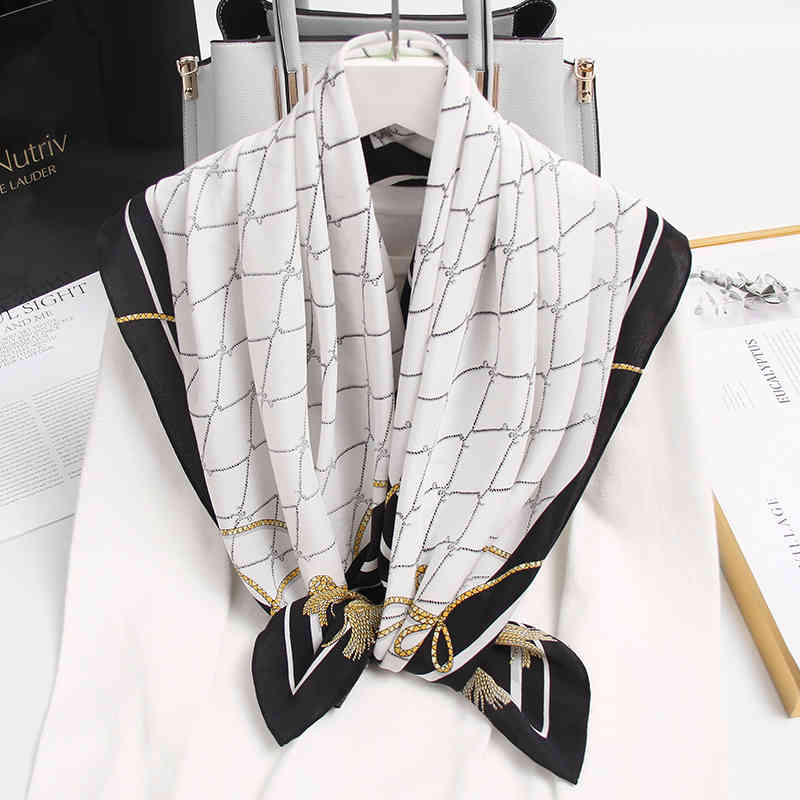 Pure Scarves 88*88cm Square for Women 2021 100% Natural Silk Wraps Shawls Neckerchief Bandana Women's Head Scarf
Pure Scarves 88*88cm Square for Women 2021 100% Natural Silk Wraps Shawls Neckerchief Bandana Women's Head Scarf