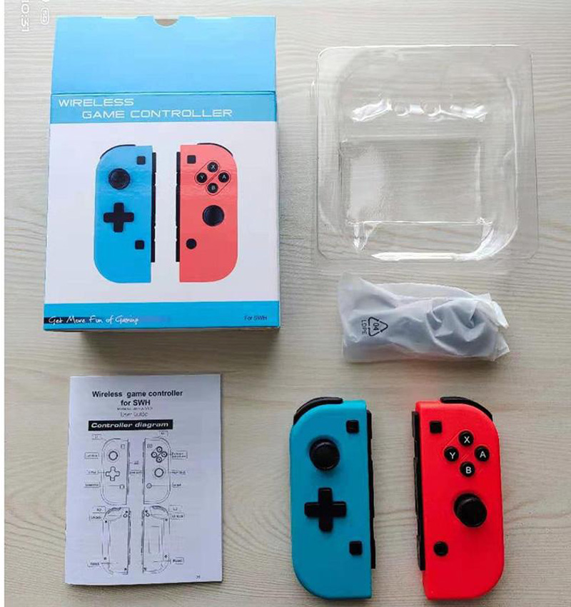 Wireless Bluetooth Pro Gamepad Controller Joystick For Switch Game Handle Joy-Con Right Blue Red Gamepod With Retail Box
Wireless Bluetooth Pro Gamepad Controller Joystick For Switch Game Handle Joy-Con Right Blue Red Gamepod With Retail Box