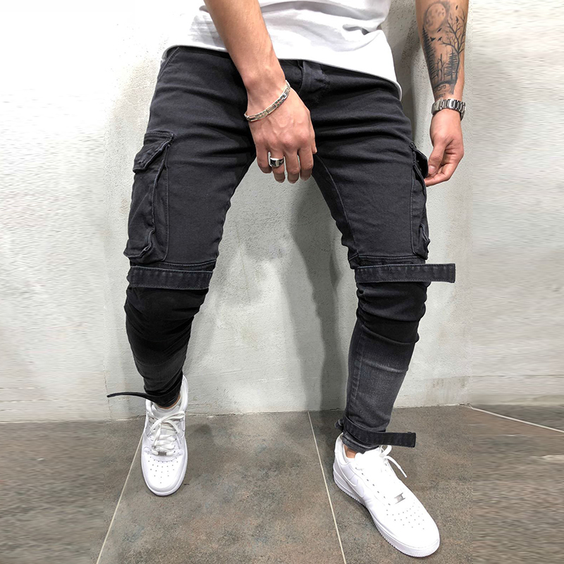 2021 New Men's European Explosion Style Big Pockets Casual Beaded Slim Moto Hot Sale Size 28- Fv0f, Black
2021 New Men's European Explosion Style Big Pockets Casual Beaded Slim Moto Hot Sale Size 28- Fv0f, Black
