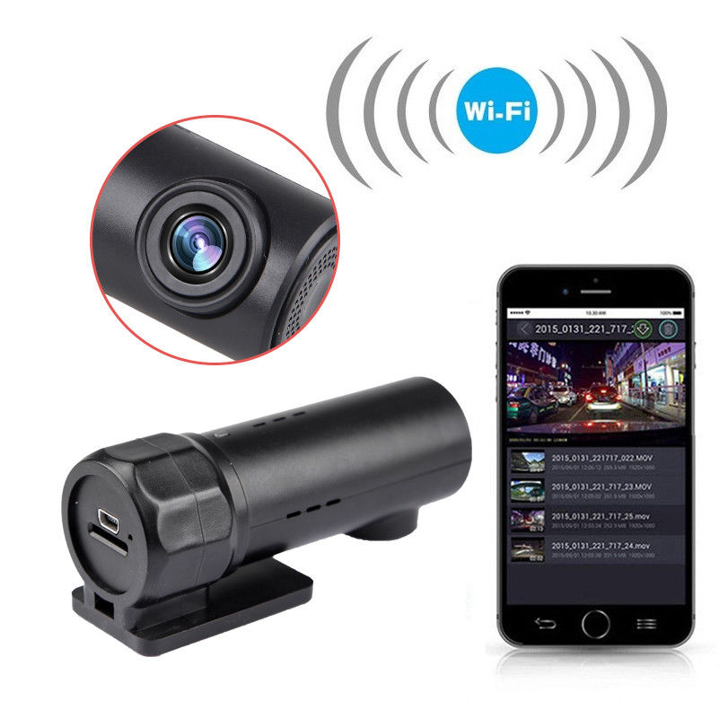 1080p smart wifi car dvr mini dash cam 140 degrees full hd night version hidden camera with gsensor 24 hour parking monitor