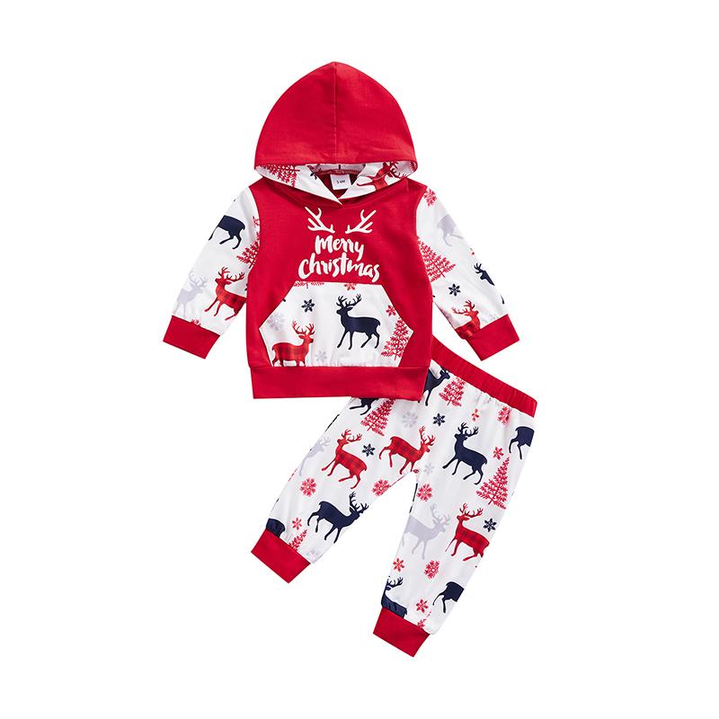 Clothing Sets Infant Baby Girls Boys Clothes Outfit Letters Deer Print Long Sleeve Hoodie Pullover Tops Casual Trousers Pants Set, White
Clothing Sets Infant Baby Girls Boys Clothes Outfit Letters Deer Print Long Sleeve Hoodie Pullover Tops Casual Trousers Pants Set, White