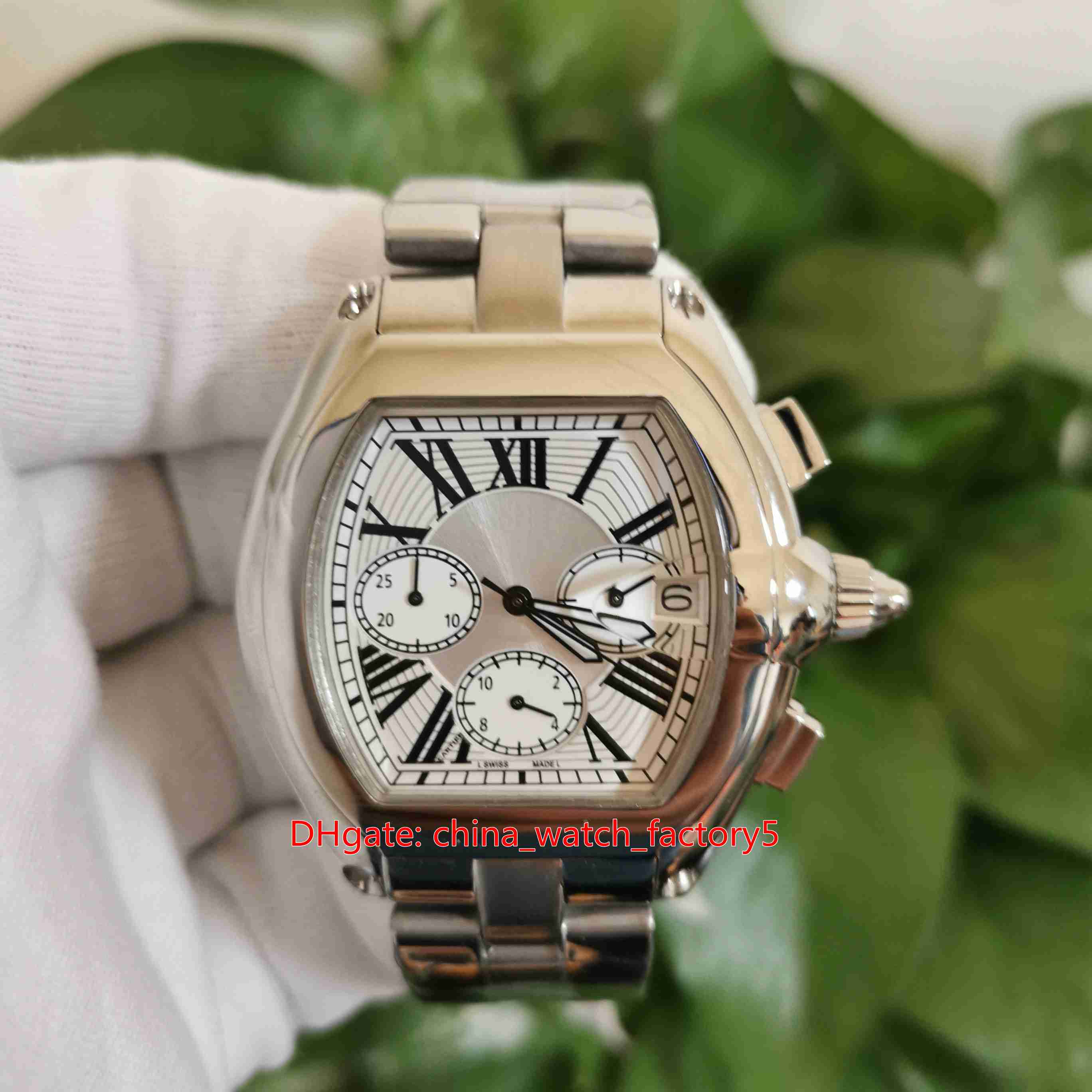 White Dial High Quality Watches 47mm Roadster W62019X6 Stainless Steel Sapphire VK Quartz Chronograph Working Mens Watch Men's Wristwatches, No box papers
White Dial High Quality Watches 47mm Roadster W62019X6 Stainless Steel Sapphire VK Quartz Chronograph Working Mens Watch Men's Wristwatches, No box papers