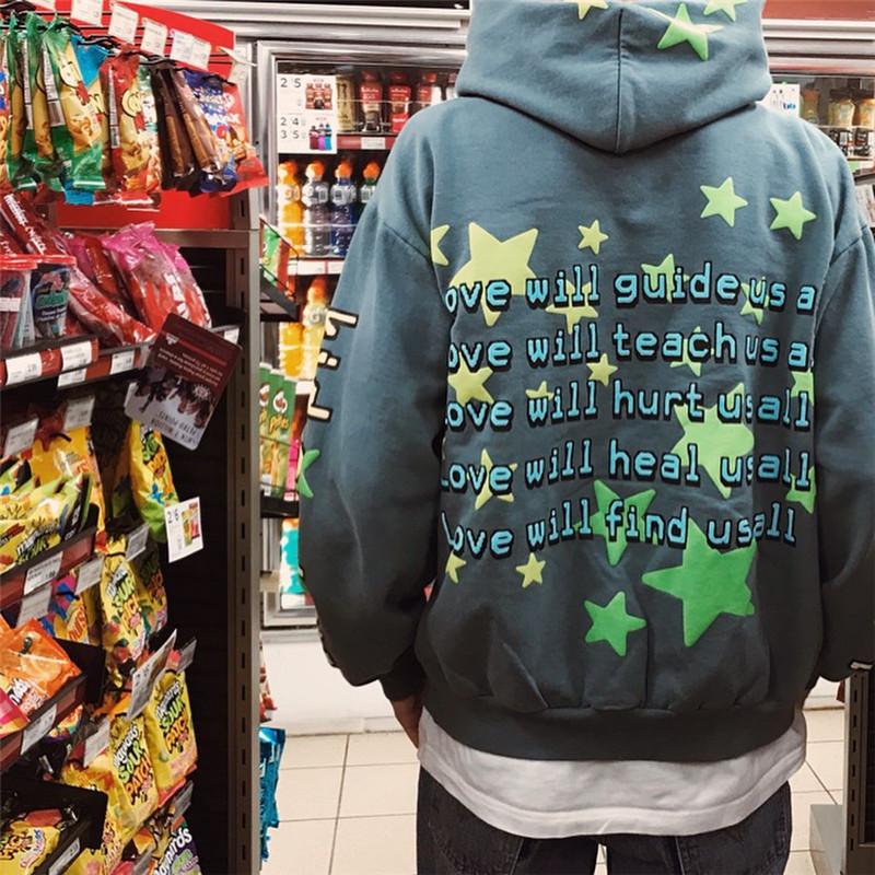 CPFM.XYZ Kid Cudi Murakami Takashi Fear Of God Green Luminous Star Genter Galactic Foam Print Loose Sweatshirt Hoodies Woman Men's HoodyTops, Black
CPFM.XYZ Kid Cudi Murakami Takashi Fear Of God Green Luminous Star Genter Galactic Foam Print Loose Sweatshirt Hoodies Woman Men's HoodyTops, Black