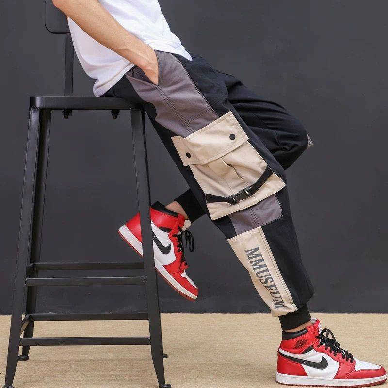 men's pants multi-bolso cala harm streetwear engraado moletom masculino moda casual high street calas da carga dos homens japoneses 7s3, Black
men's pants multi-bolso cala harm streetwear engraado moletom masculino moda casual high street calas da carga dos homens japoneses 7s3, Black