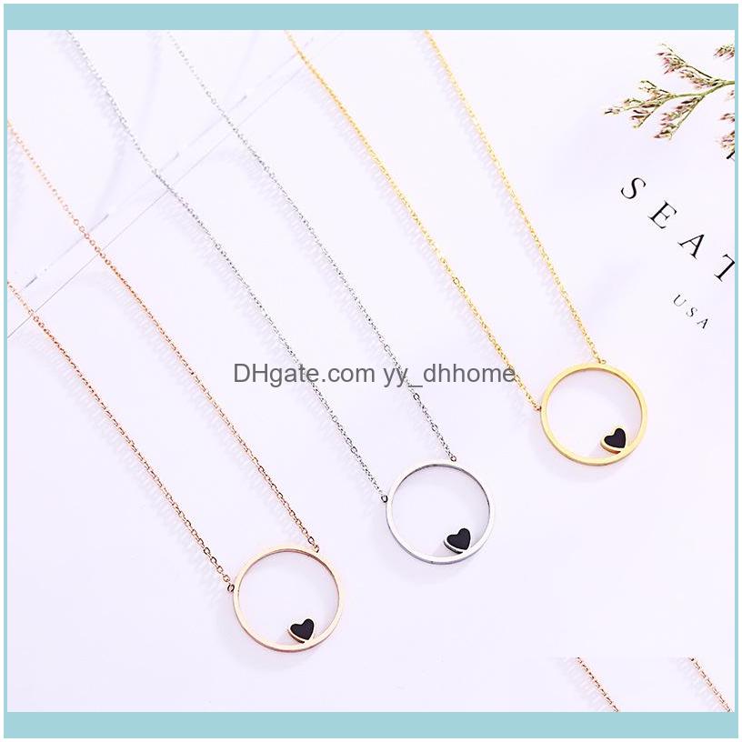 Pendant & Pendants Jewelrypendant Necklaces Ty191 Titanium Steel Love Necklace Womens Clavicle Chain Non-Fading Jewelry Drop Delivery 2021 8
Pendant & Pendants Jewelrypendant Necklaces Ty191 Titanium Steel Love Necklace Womens Clavicle Chain Non-Fading Jewelry Drop Delivery 2021 8