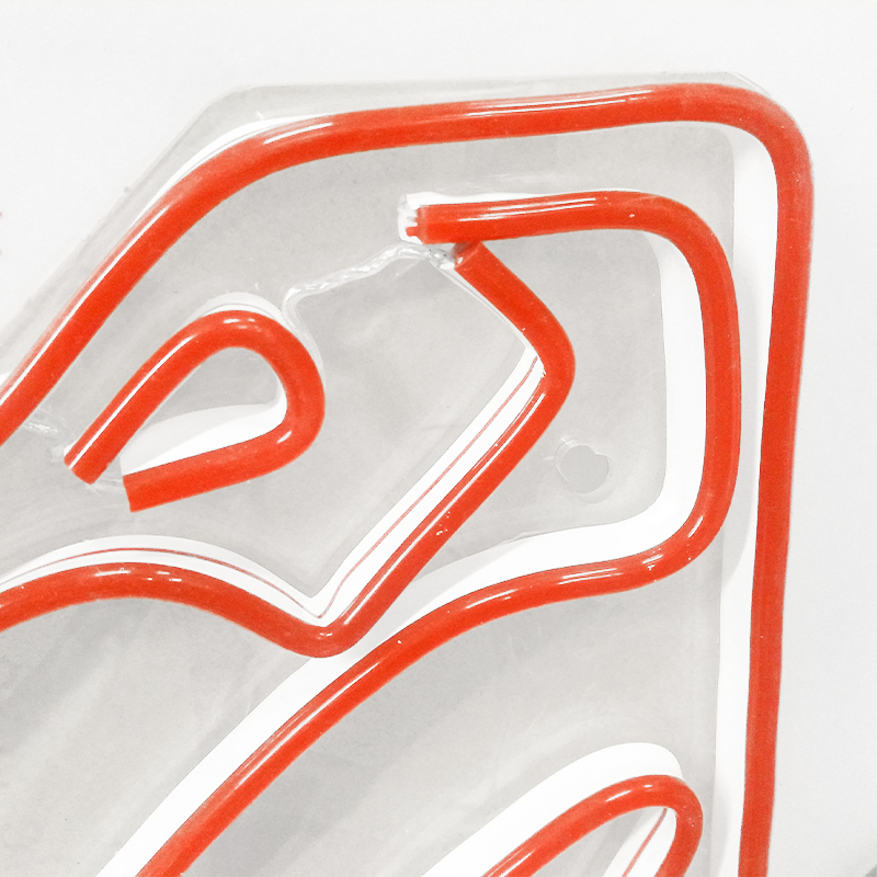 Super bright LED neon Sign Superman logo home bedroom club wall decoration customized LED neon lights children's room atmosphere lights holiday l