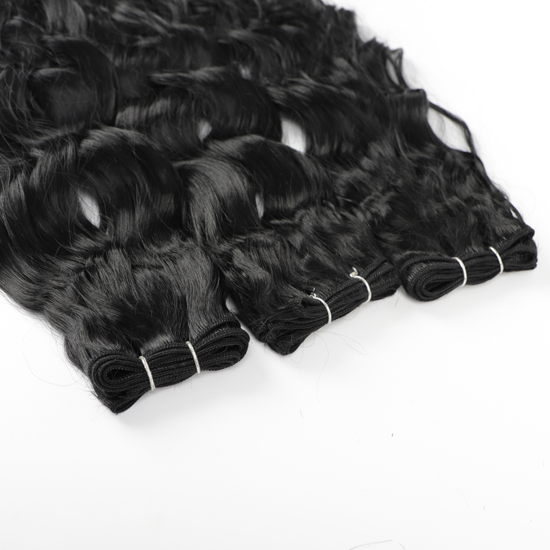 Long Synthetic Curly Hair Bundles Natural Color Synthetic Hair Extensions For Women 30 Inch Synthetic Hair Wefts African Curls 220216