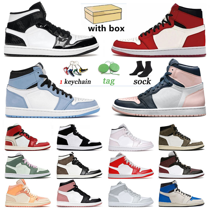 With Box Jumpman 1 Basketball Shoes High OG Dark Mocha Off Grey Camo Mid Carbon Fiber 1s Designer Sneakers Bubble Gum Mens Womens University Blue White Twist Size US 12, B25 36-40 mid barely rose
With Box Jumpman 1 Basketball Shoes High OG Dark Mocha Off Grey Camo Mid Carbon Fiber 1s Designer Sneakers Bubble Gum Mens Womens University Blue White Twist Size US 12, B25 36-40 mid barely rose