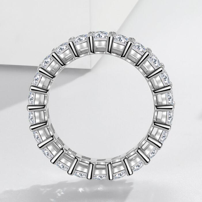 Sterg Sier Radiant Cut White Topaz Ring: Jewelry for Women