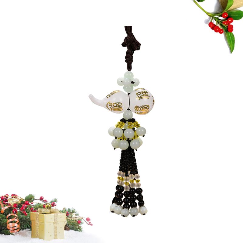 Interior Decorations 1Pc Crystal Bottle Gourd Car Pendants With Creative Gold Perfume Safety Hanging Ornaments(White)
Interior Decorations 1Pc Crystal Bottle Gourd Car Pendants With Creative Gold Perfume Safety Hanging Ornaments(White)