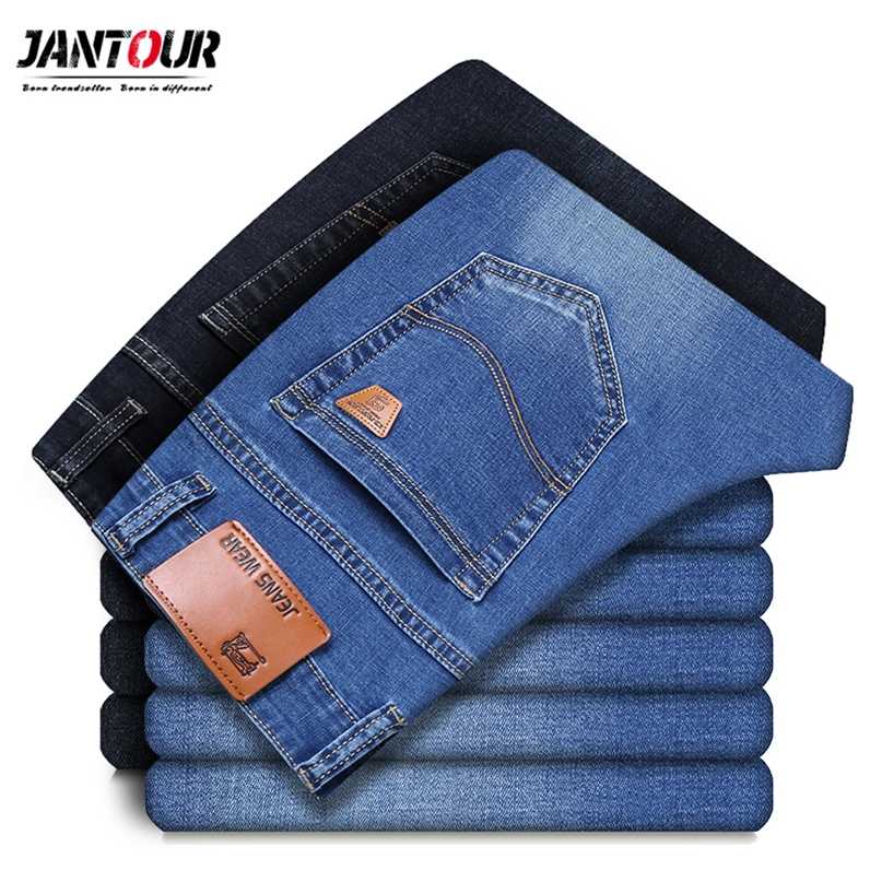 Jantour Brand Men's Jeans Classic High Quality Fashion Business Casual Straight Pants Trousers Hommes Large Size 35 40 211108, 18010 light blue
Jantour Brand Men's Jeans Classic High Quality Fashion Business Casual Straight Pants Trousers Hommes Large Size 35 40 211108, 18010 light blue