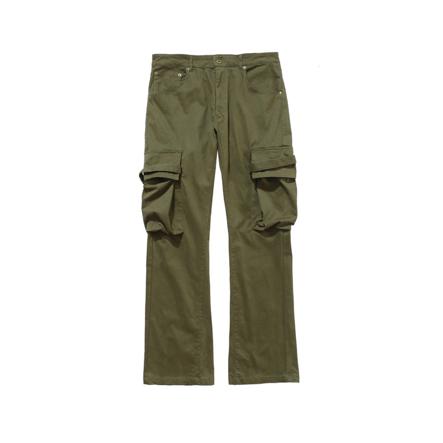 Jogger Pleated Flight Pants Women Men Best Version Casual Trousers Multi-pocket