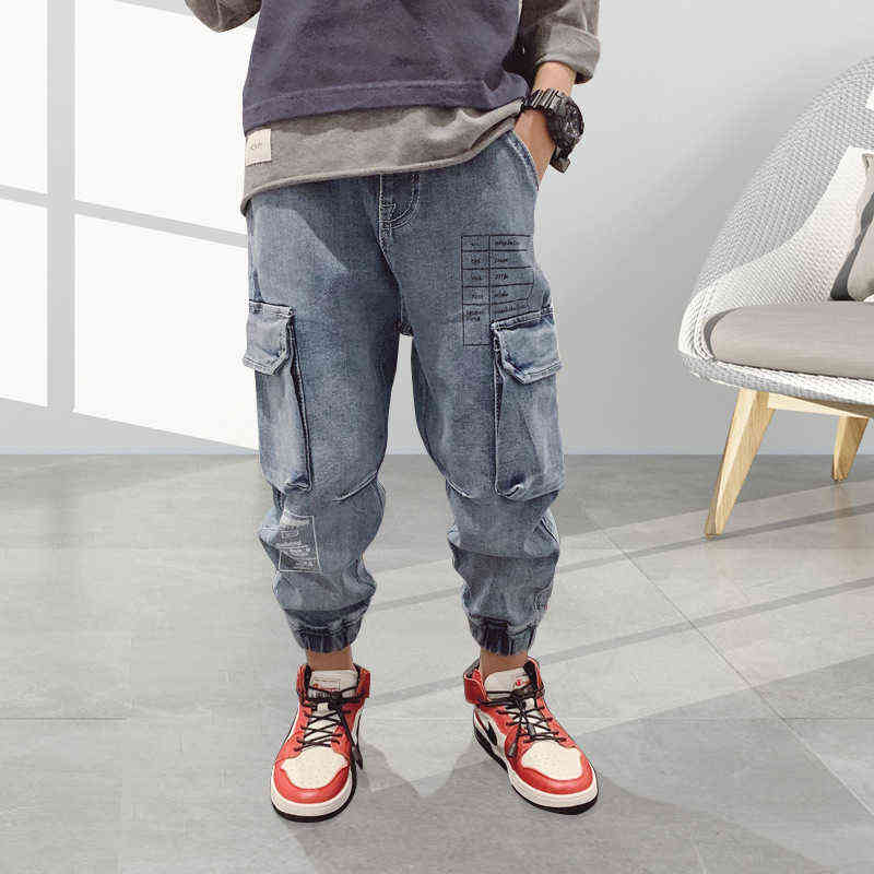 Trendy Jeans for Boys Kids Autumn Children's Clothing Soft Jeans Loose Denim Pants Big Pocket Cargo Pant Hip Hop Boys Trousers G1220, Sky blue
Trendy Jeans for Boys Kids Autumn Children's Clothing Soft Jeans Loose Denim Pants Big Pocket Cargo Pant Hip Hop Boys Trousers G1220, Sky blue