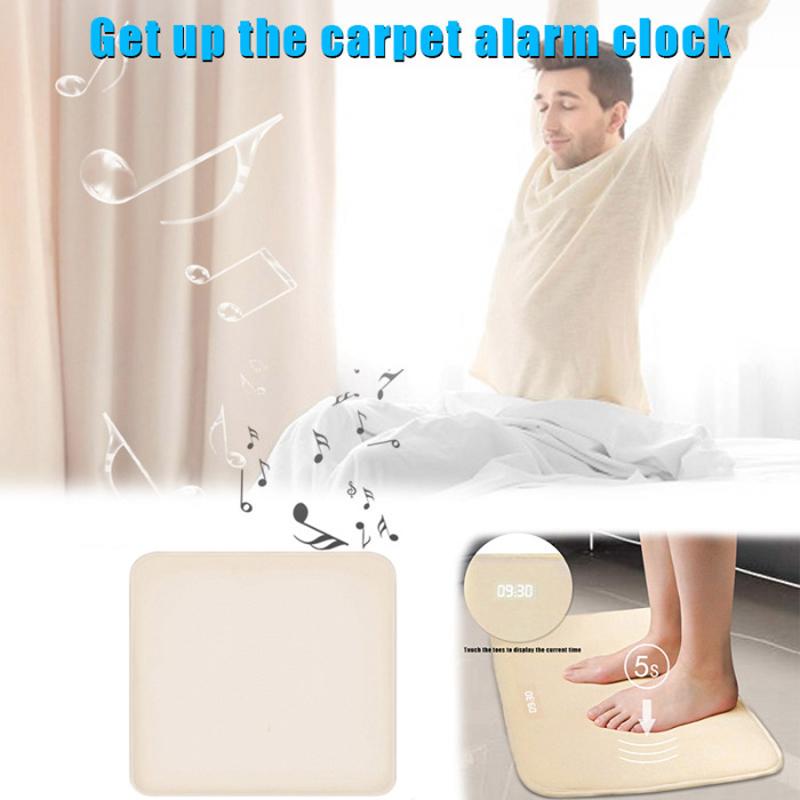 Alarm Clock Pressure Sensitive Smart Electronic Digital Clock Carpet Bedroom Anti-Slip Mat Student Lazy Alarm Clocks Bell Gifts
Alarm Clock Pressure Sensitive Smart Electronic Digital Clock Carpet Bedroom Anti-Slip Mat Student Lazy Alarm Clocks Bell Gifts