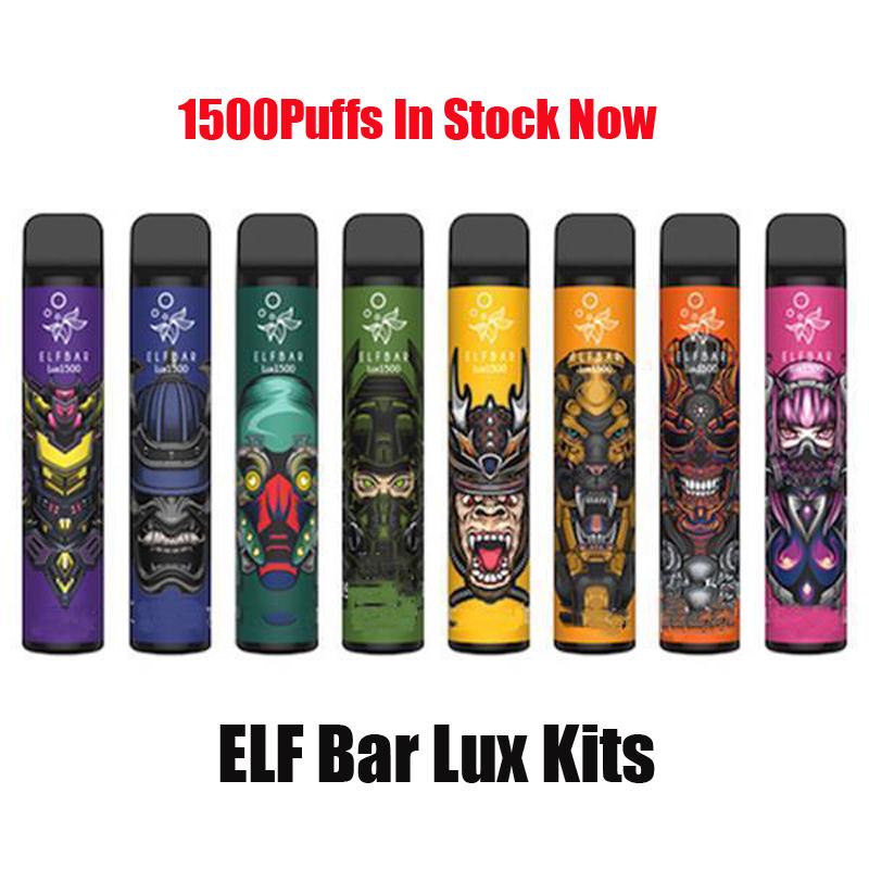 Elf Bar Lux 1500 Puffs Electtronic Cigarettes Disposable Vape Pen 4.8ml Atomizer 5% 850mAh Battery Capacity Prefilled Cartridge Pod Device V
Elf Bar Lux 1500 Puffs Electtronic Cigarettes Disposable Vape Pen 4.8ml Atomizer 5% 850mAh Battery Capacity Prefilled Cartridge Pod Device V
