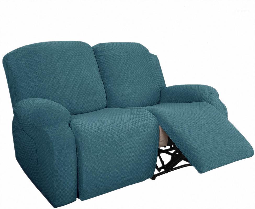 Plaid Jacquard Two Seater Split 6 Piece Loveseat Recliner Slipcover With Side Pocket Stretch Sofa Cover
Plaid Jacquard Two Seater Split 6 Piece Loveseat Recliner Slipcover With Side Pocket Stretch Sofa Cover