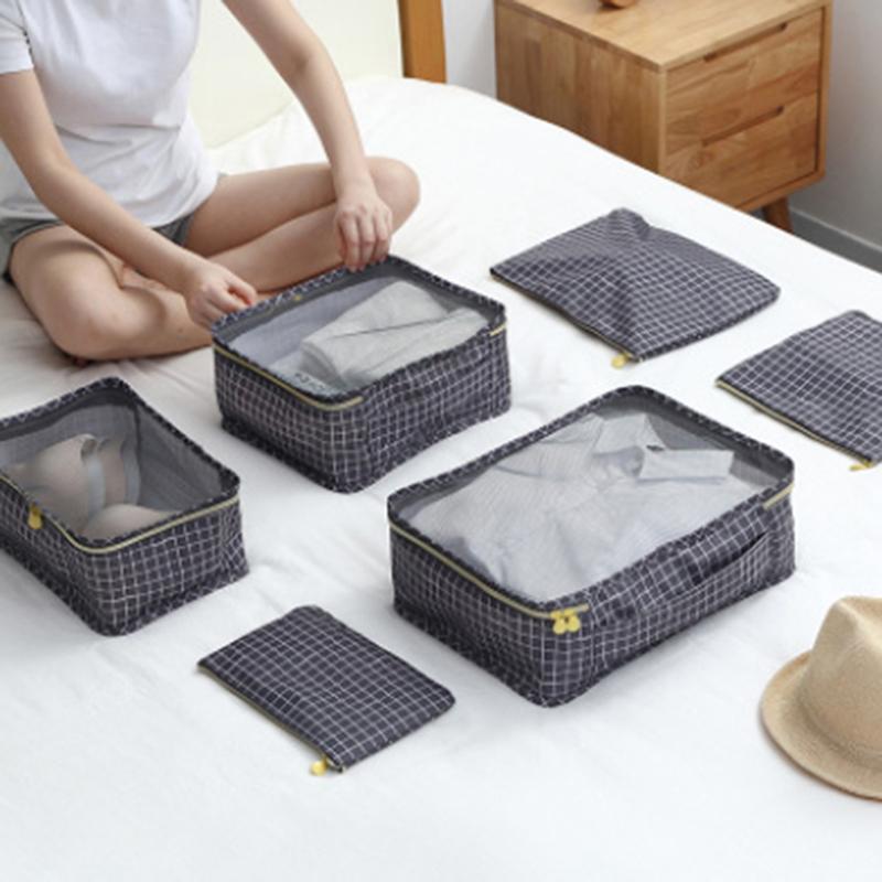6PCS/Set Luggage Packing Organizer Set Travel Mesh Bag Luggage Organizer Packing Cosmetic Bag Organiser for Clothing, Beige
6PCS/Set Luggage Packing Organizer Set Travel Mesh Bag Luggage Organizer Packing Cosmetic Bag Organiser for Clothing, Beige