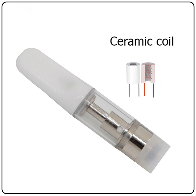 No Leak TH205 Carts Ceramic Coil Glass Atomizers 0.5ml 0.8ml 1.0ml White Black 510 Thread Clear Vape Cartridges
No Leak TH205 Carts Ceramic Coil Glass Atomizers 0.5ml 0.8ml 1.0ml White Black 510 Thread Clear Vape Cartridges