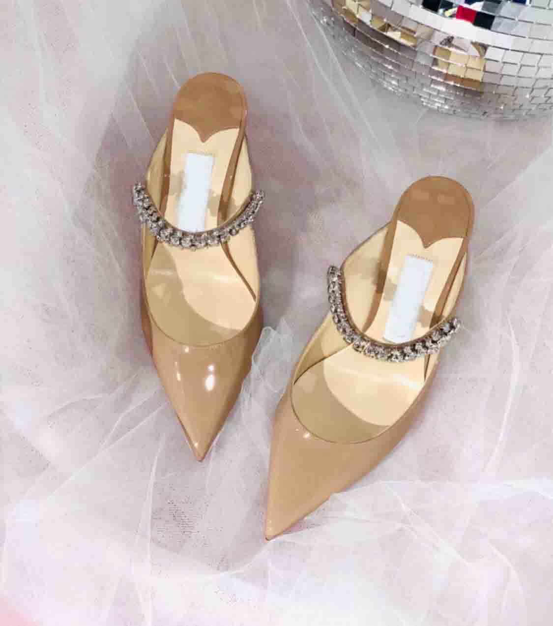 Perfect Designer Women's Bing Pumps Elegant High Heels Pointed Toe Crystal Strap Party Wedding Ladies Wedding Dress Bridals Shoes EU35-43, Black
Perfect Designer Women's Bing Pumps Elegant High Heels Pointed Toe Crystal Strap Party Wedding Ladies Wedding Dress Bridals Shoes EU35-43, Black