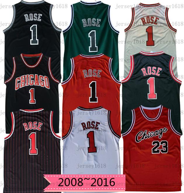 Men Youth Chicago Bulls Derrick Rose 1 Vintage Black Red White Swingman Embroidered Jersey 01
Men Youth Chicago Bulls Derrick Rose 1 Vintage Black Red White Swingman Embroidered Jersey 01
