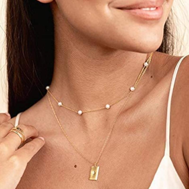 Chokers Selling Satellite Chain Pearl Necklaces Chocker Round Bead Baroque Retro Chains Female Jewelry
Chokers Selling Satellite Chain Pearl Necklaces Chocker Round Bead Baroque Retro Chains Female Jewelry