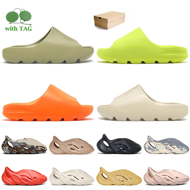Big Size 47 Yeezys Slides Designer Slippers Women Men Kanye West Adds Slipper Slide Resin Glow Green Enflame Orange Core Pure Soot Mineral Blue Cream Clay Moon Gray, #20 blue 36-47
Big Size 47 Yeezys Slides Designer Slippers Women Men Kanye West Adds Slipper Slide Resin Glow Green Enflame Orange Core Pure Soot Mineral Blue Cream Clay Moon Gray, #20 blue 36-47